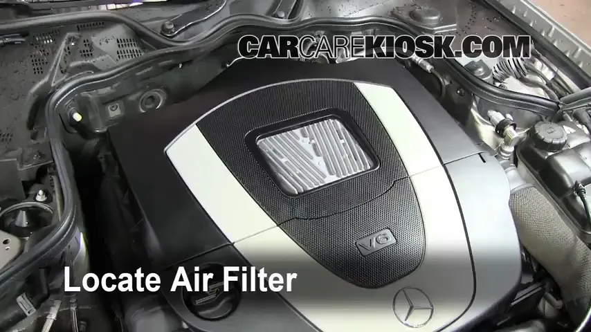 2008 Mercedes-Benz E350 4Matic 3.5L V6 Sedan Air Filter (Engine)